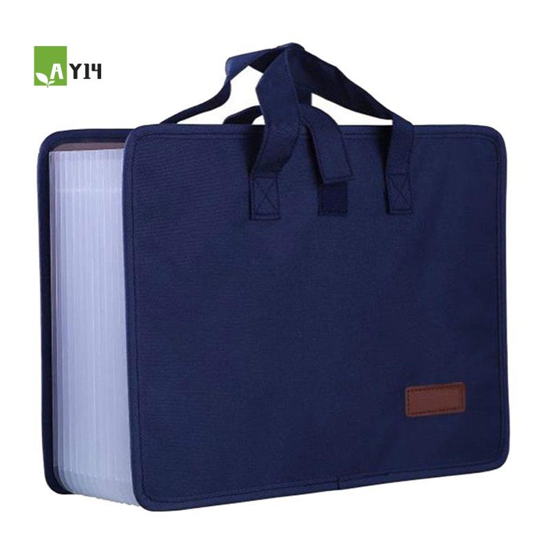 Expandable Accordion File Folder 13 Pockets - AY14 - Organizzatore di Documenti Espandibile