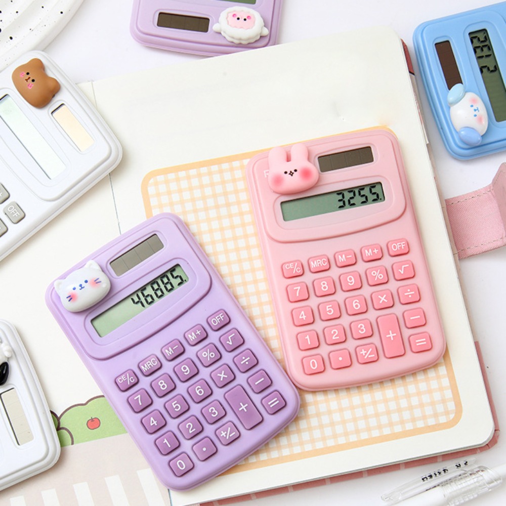 Scientific Calculator For Secondary School - Cartone animato carino calcolatrice moda Mini