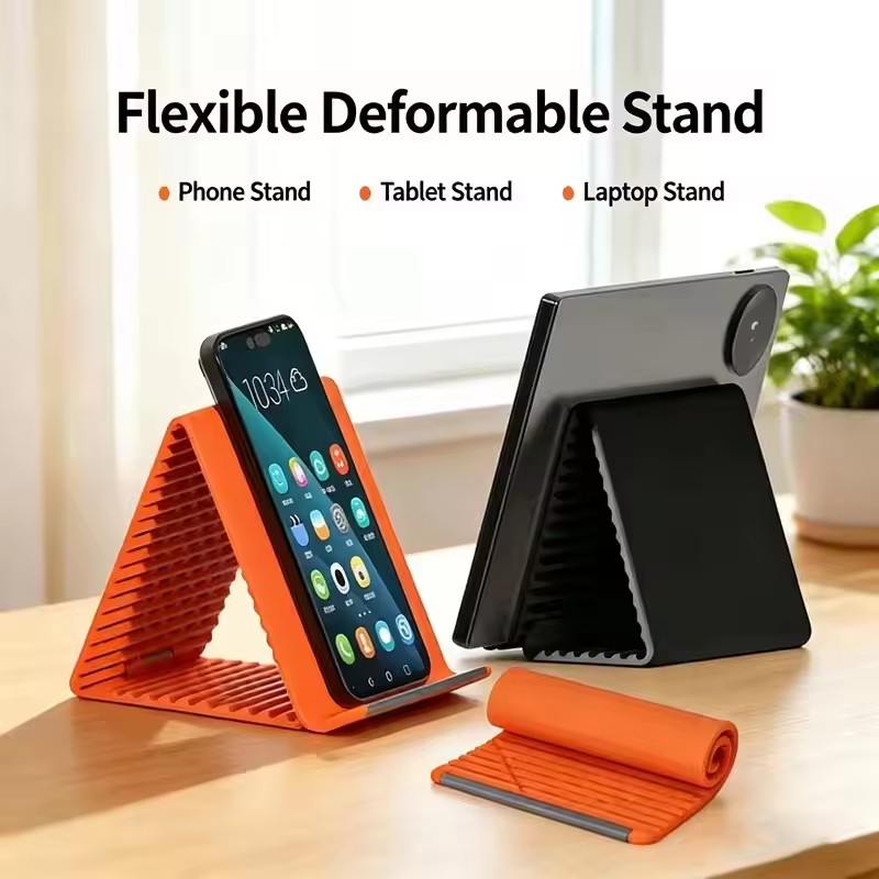 Desk Accessories - Supporto Portatile per Telefono in Silicone,