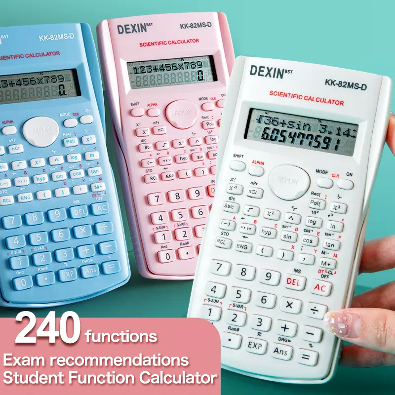 Scientific Calculator For Secondary School - Calcolatrice per funzioni multifunzionali Funzioni per