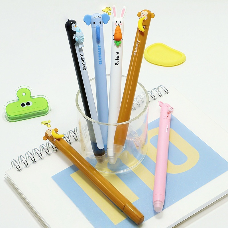 Retractable Eraser Pen Click - Penne Gel Cancellabili a Scatto con
