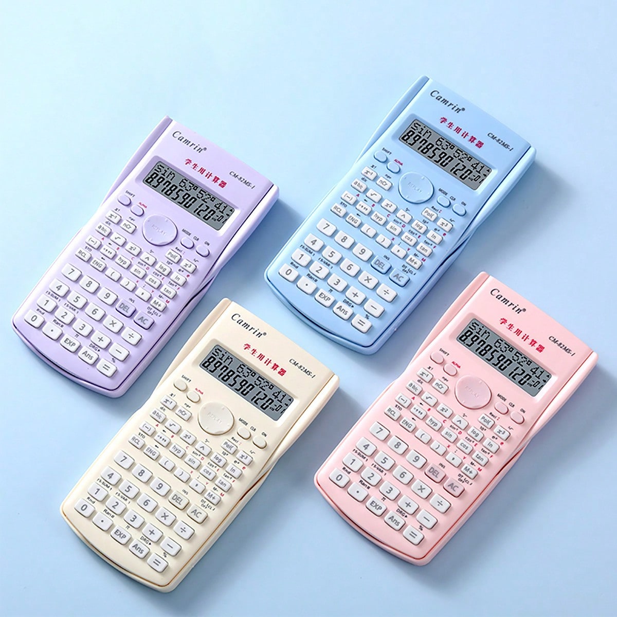 Scientific Calculator For Secondary School - tonxiyuemu 1pc Calcolatrice scientifica multifunzione colorata