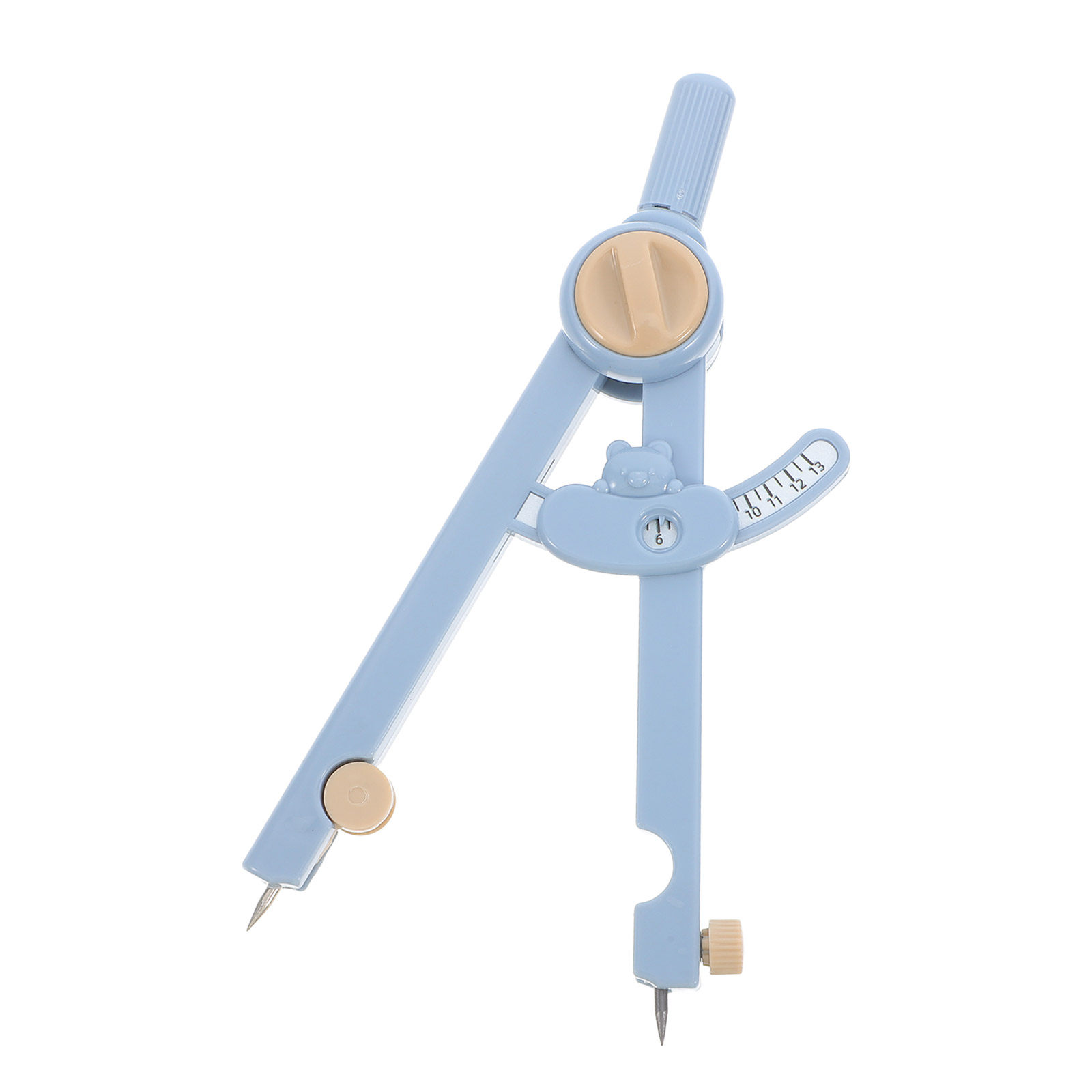 Math Geometry Set With Compass - Set di Compasso e Righello in