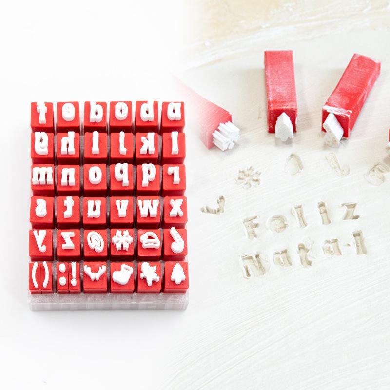Writing Tools - Set di timbri in argilla con