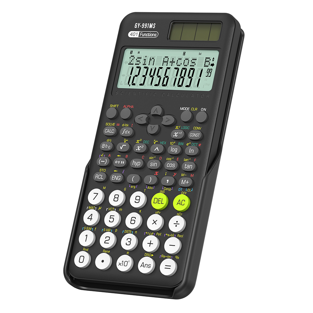 Scientific Calculator For Secondary School - Calcolatrice scientifica scolastica 991MS 401 Funzioni
