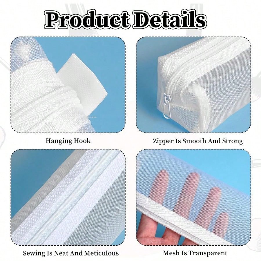 Astuccio Trasparente in Rete p - Clear Mesh Pencil Pouch For Exam recensione e prezzo