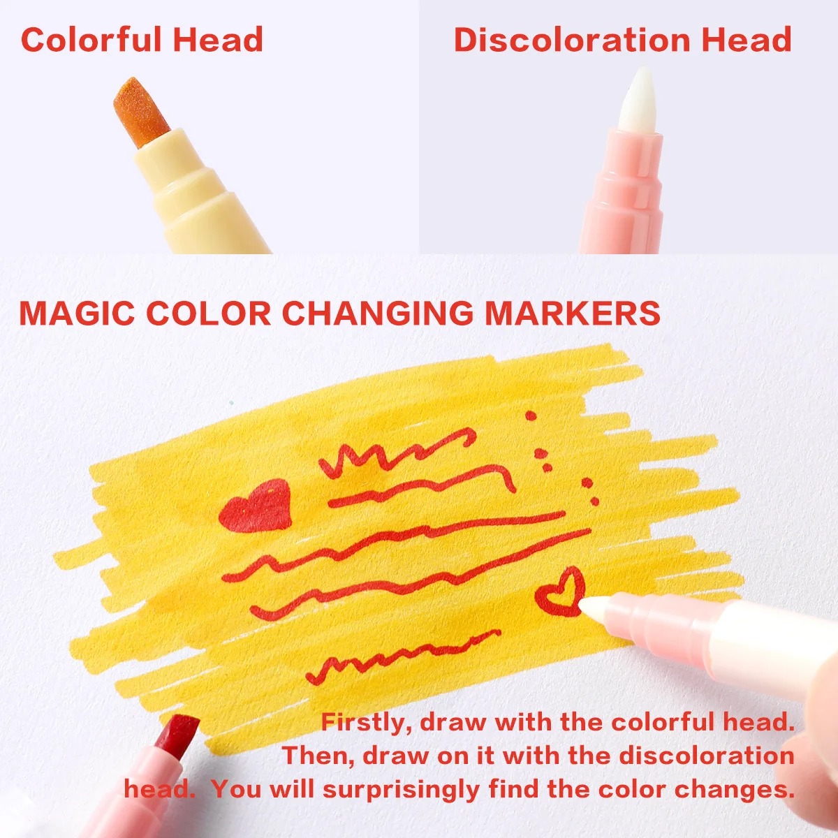 Set di 12 Evidenziatori Magici - Pastel Highlighter Set Double Ended recensione e prezzo
