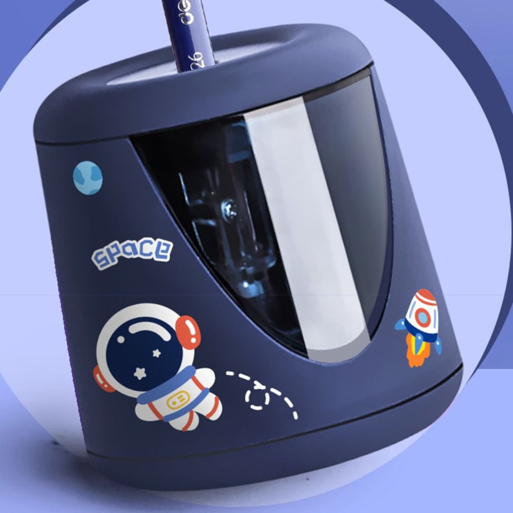 Con Adesivo Decorativo, Alimen - Electric Pencil Sharpener Usb recensione e prezzo