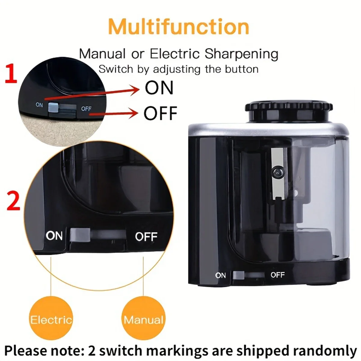 Temperamatite automatico da ta - Electric Pencil Sharpener Usb recensione e prezzo
