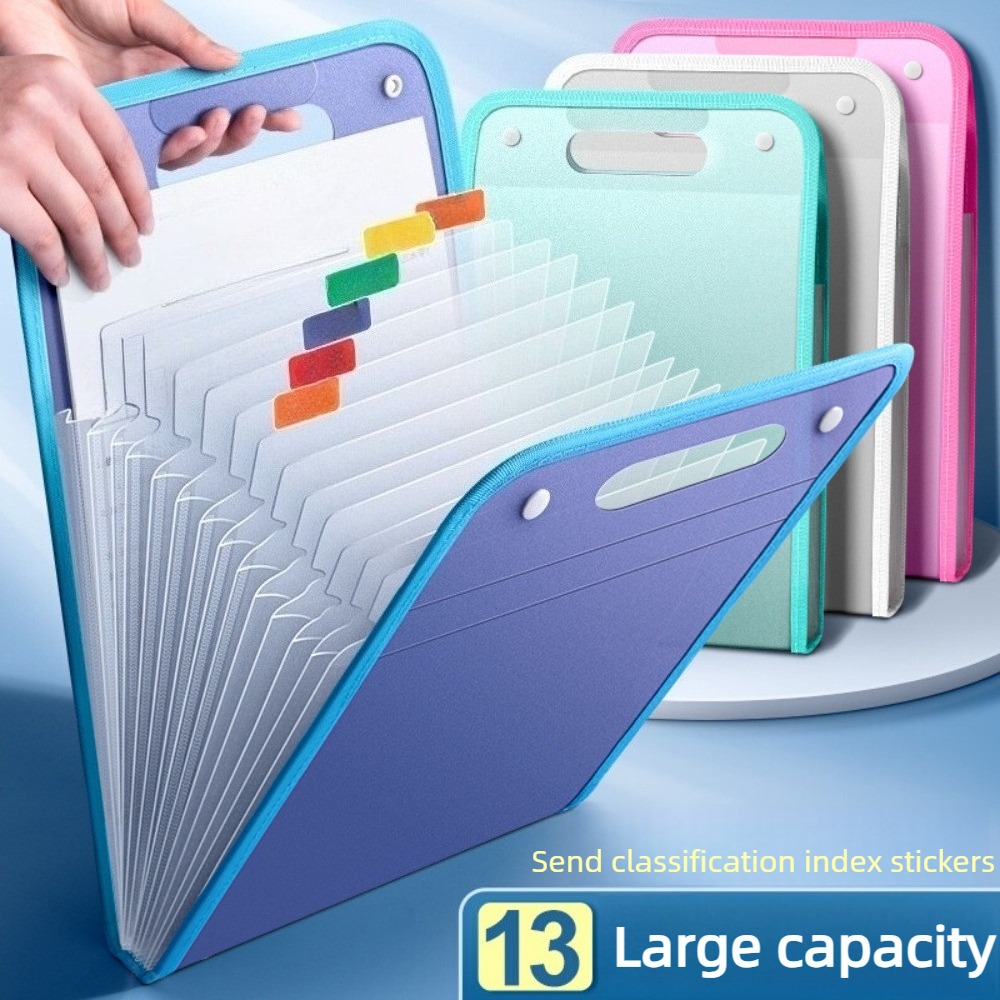Cartella Portadocumenti Traspa - Expandable Accordion File Folder 13 Pockets recensione e prezzo
