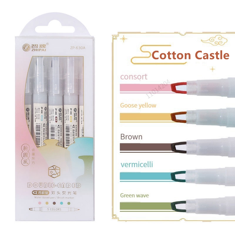 5 pz/set pennarelli evidenziat - Pastel Highlighter Set Double Ended recensione e prezzo