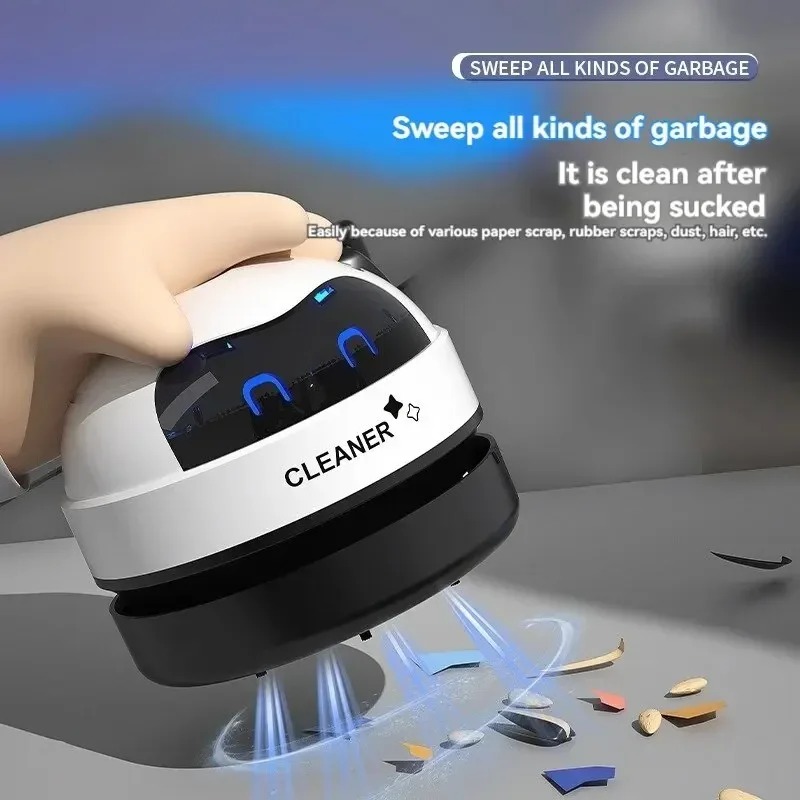 Mini Aspirapolvere da Tavolo W - Mini Desktop Vacuum Cleaner For Eraser Dust recensione e prezzo