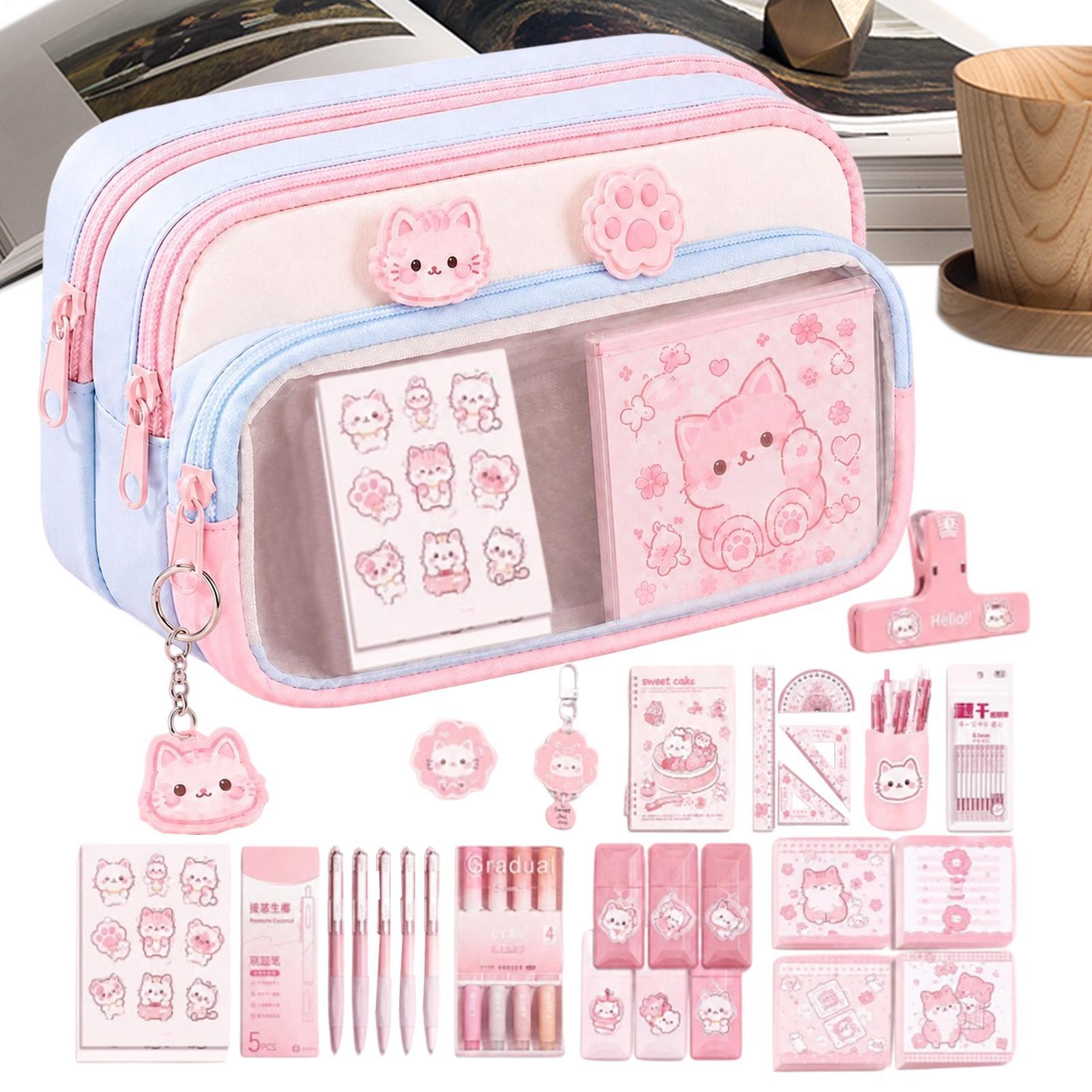 Astuccio per matite di grande  - Aesthetic Large Pencil Case Pouch recensione e prezzo