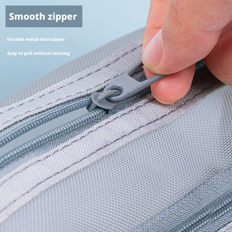 Astuccio a doppio strato in re - Clear Mesh Pencil Pouch For Exam recensione e prezzo