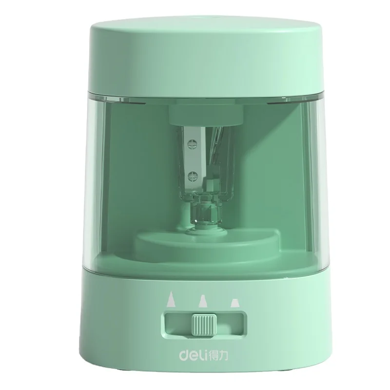Deli VA3 Green USB batteria du - Electric Pencil Sharpener Usb recensione e prezzo