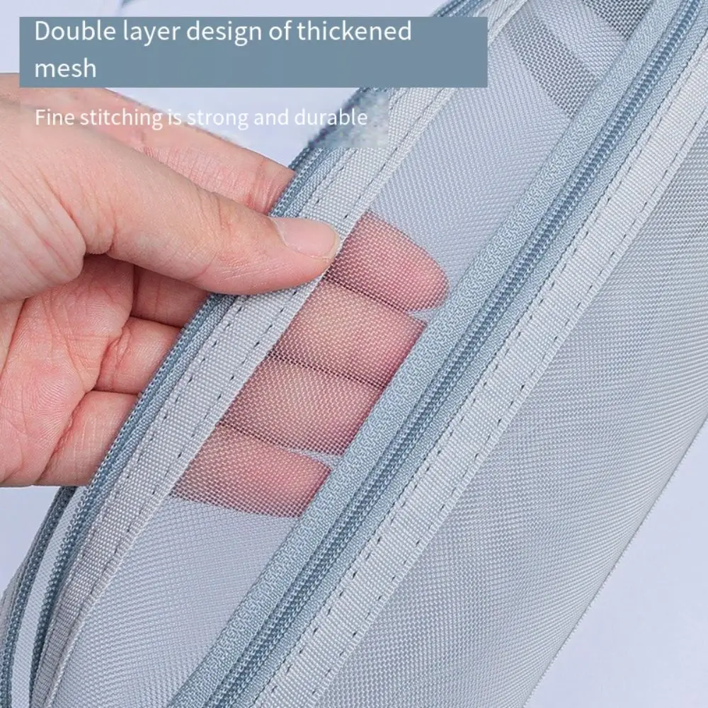 Organizer per Penne a Doppio S - Clear Mesh Pencil Pouch For Exam recensione e prezzo