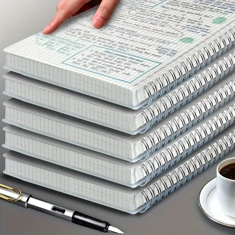 Blocco note a griglia A5 con s - Spiral Bound Grid Notebook A5 recensione e prezzo