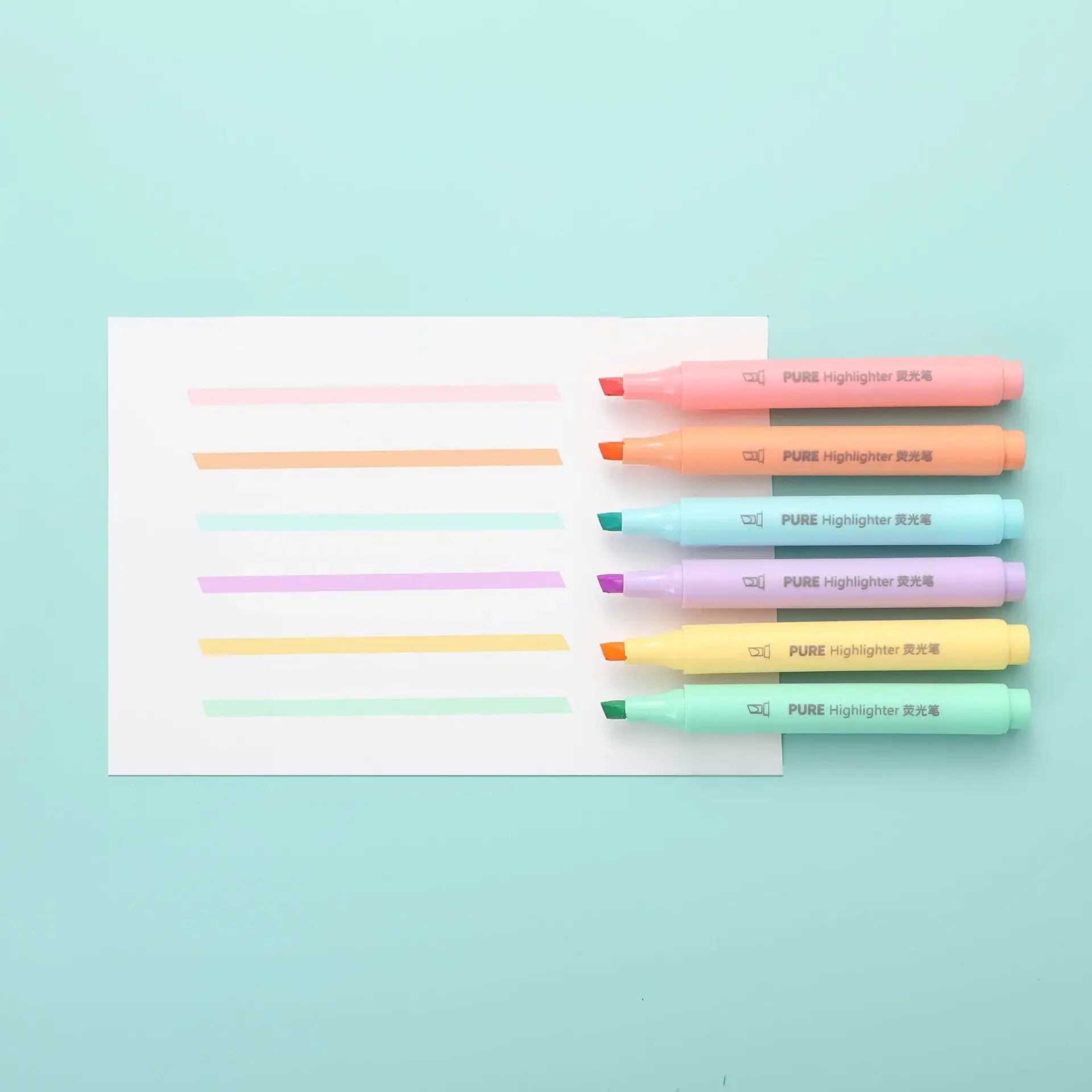 Evidenziatori pastello da 6 pe - Pastel Highlighter Set Double Ended recensione e prezzo