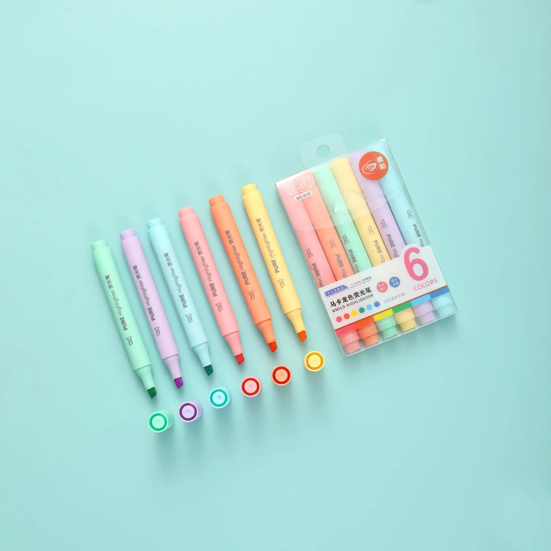 Evidenziatori pastello da 6 pe - Pastel Highlighter Set Double Ended recensione e prezzo