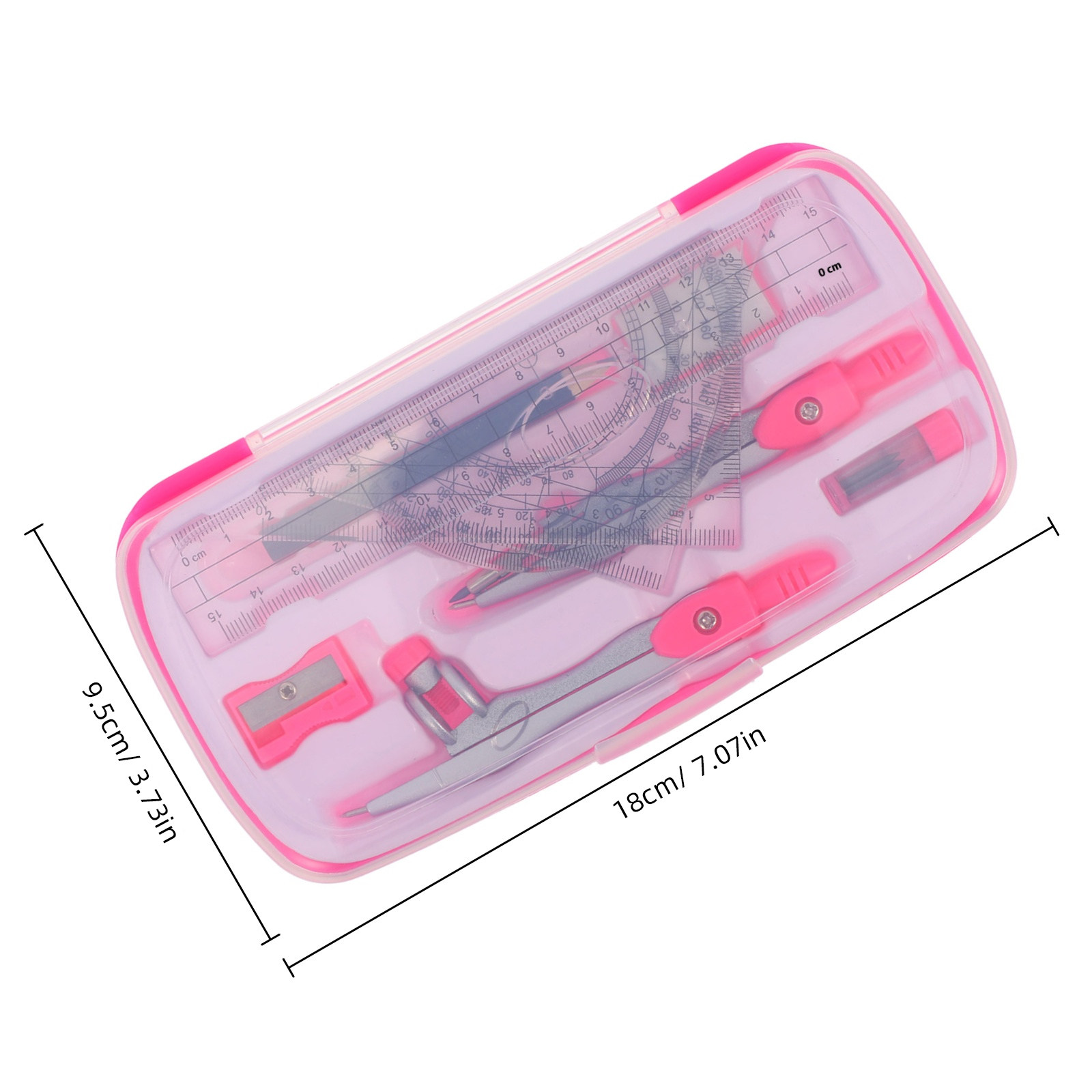 Set di 1 Bussola Leggera e Por - Math Geometry Set With Compass recensione e prezzo
