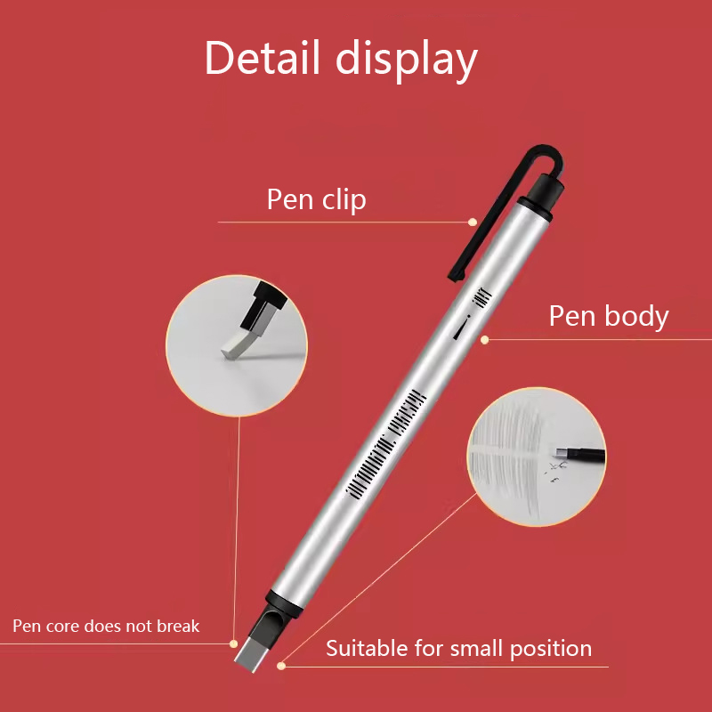 Gomma meccanica con clic retra - Retractable Eraser Pen Click recensione e prezzo