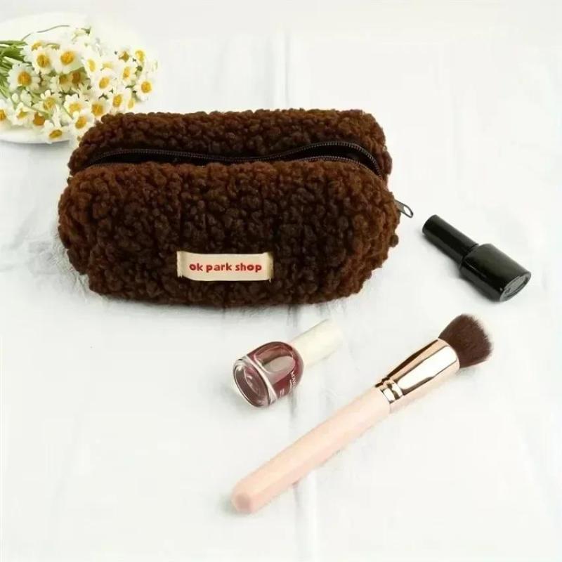 Borsa portaoggetti in peluche  - Aesthetic Large Pencil Case Pouch recensione e prezzo