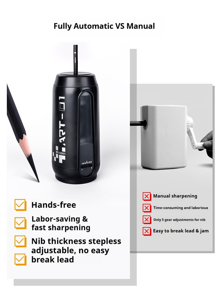 Temperamatite Elettrico Comple - Electric Pencil Sharpener Usb recensione e prezzo