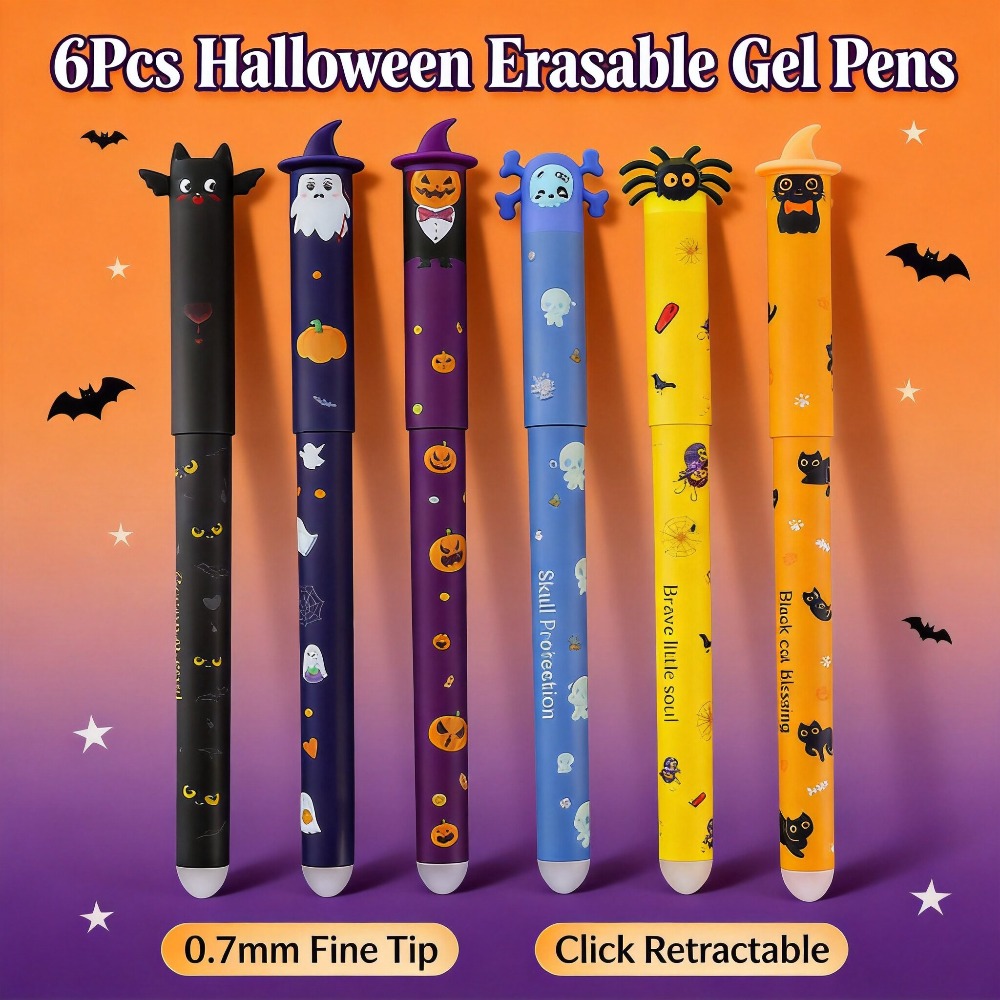 1-6 Pezzi Penne Gel Cancellabi - Retractable Eraser Pen Click recensione e prezzo