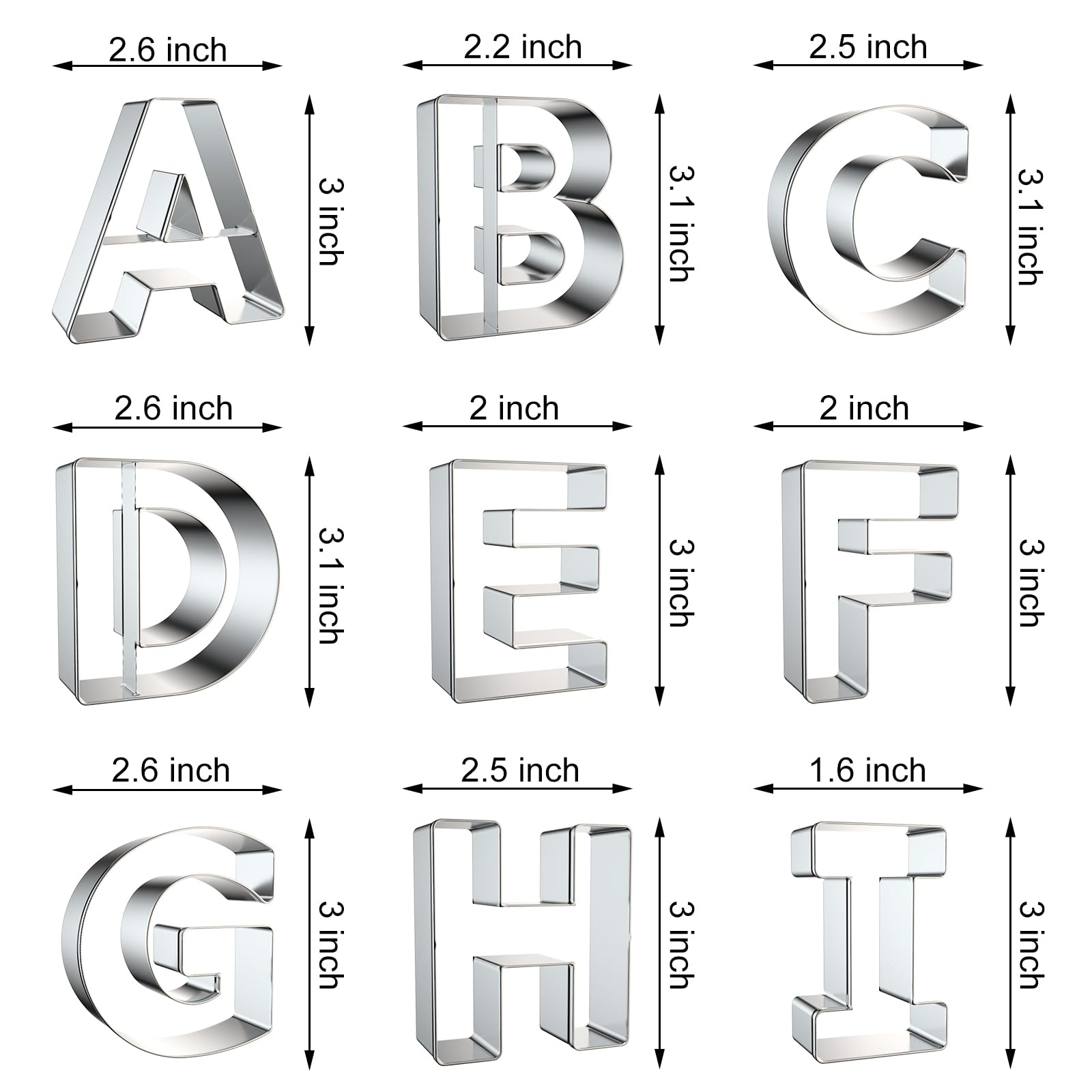 Set di 26 Tagliabiscotti a For - Writing Tools recensione e prezzo