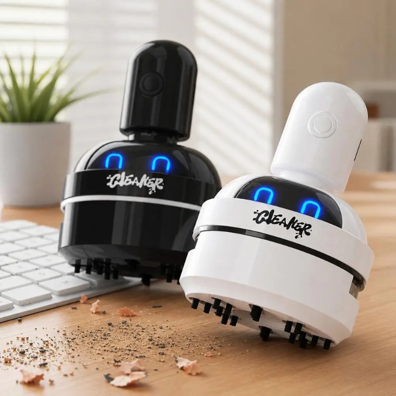 Aspirapolvere da Scrivania Por - Mini Desktop Vacuum Cleaner For Eraser Dust recensione e prezzo