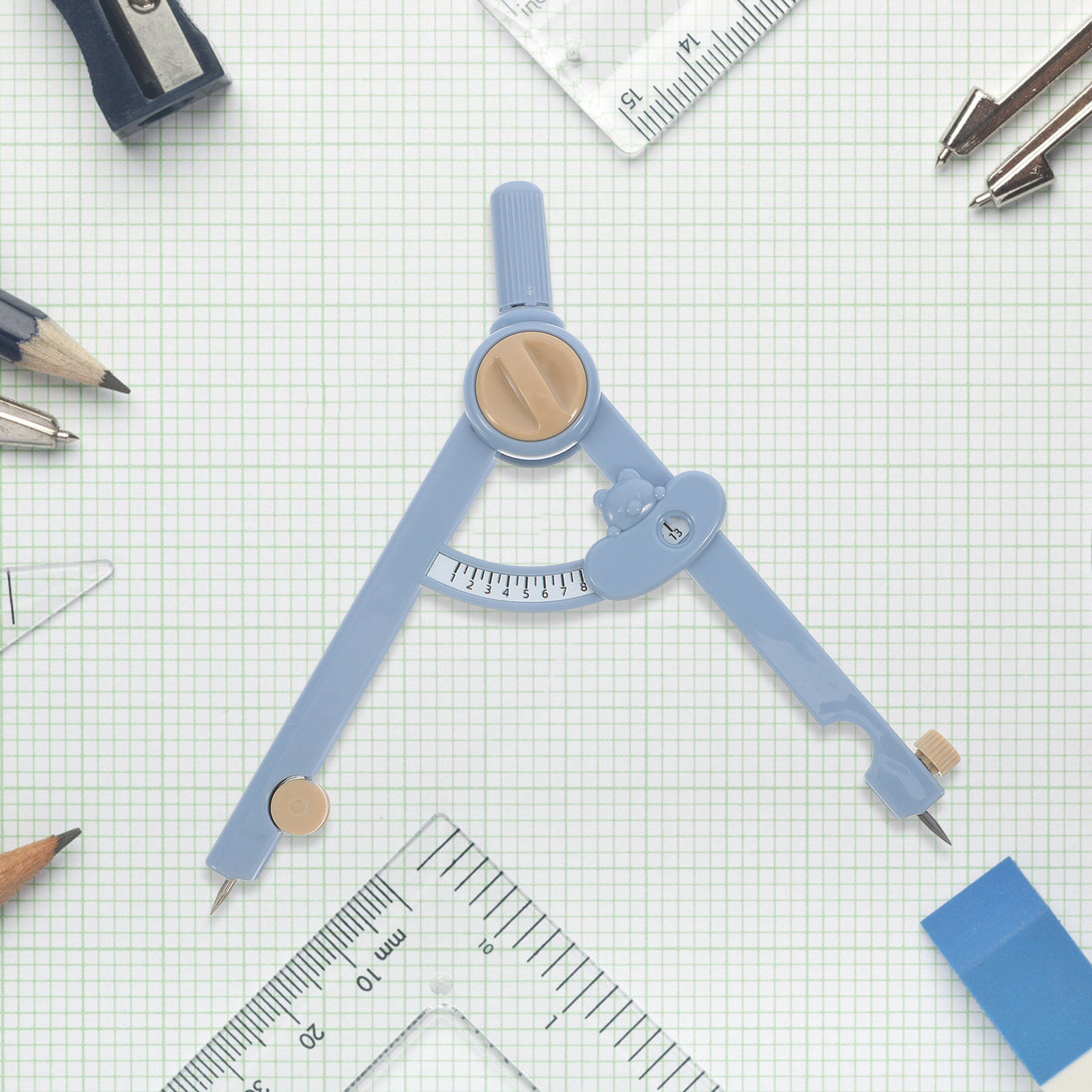 Set di Compasso e Righello in  - Math Geometry Set With Compass recensione e prezzo