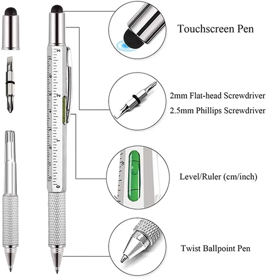Penna Multifunzione 7 in 1 con - Writing Tools recensione e prezzo